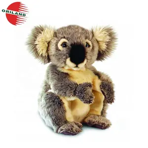 Koala de juguete de peluche de imitación, animal de peluche suave