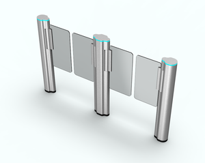 Portillon tourniquet automatique à ouverture rapide en acier inoxydable 304, protection IP68, avec lecteur de carte et reconnaissance faciale – Offre spéciale - Product Image 3