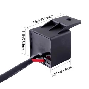 12A 2Pin Electronic <span class=keywords><strong>LED</strong></span> Flasher Relé para Honda Kawasaki Suzuki <span class=keywords><strong>Yamaha</strong></span> Motocicleta Motor Turn Signal Bulb Hyper Flash - Product Image 5