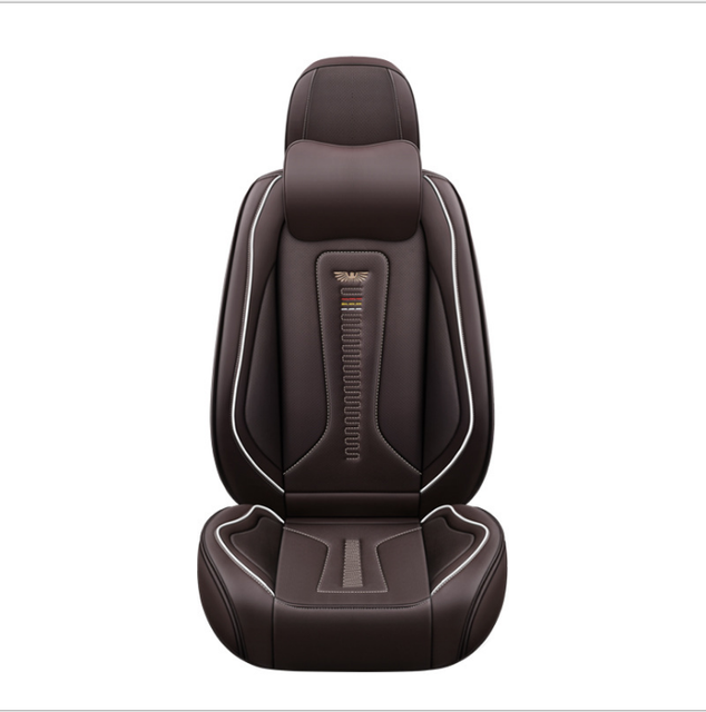 New Four Seasons Full Leather Car Seat Cover Red 9pcs for Mazda 6 Rui Wing Atz CX-5 Ma 3 Suede Fabric Beach & Vacation-F-5