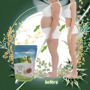 Thé amincissant bio adapté à l'âge, 28 jours, avec feuille <span class=keywords><strong>de</strong></span> séné, brûle-graisses et détoxifiant pour adultes - Product Image 1