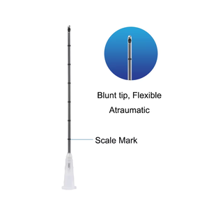 Aiguille hypodermique d'<span class=keywords><strong>acide</strong></span> <span class=keywords><strong>hyaluronique</strong></span> jetable médicale de la CE ISO 25g 50mm aiguille micro de canule de pointe émoussée pour le remplisseur de Derma - Product Image 2