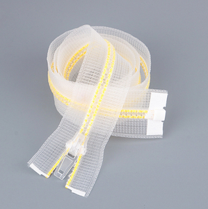 <span class=keywords><strong>Fermeture</strong></span> à glissière transparente No.5 fil coloré dentelle de maille transparente <span class=keywords><strong>fermeture</strong></span> à glissière en nylon blanc <span class=keywords><strong>fermeture</strong></span> à glissière veste à extrémité ouverte - Product Image 2