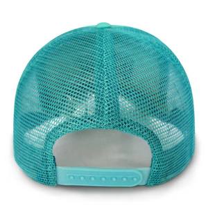 Gorra Trucker Transpirable de Moda, Color Verde Menta, Parte Delantera de Espuma, Parte Trasera de Malla, Bordado 3D, Ajustable, Unisex, para Ciclismo - Product Image 6