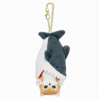 5 Stili 10CM Mofusand Cos Animal Shark Cat Sakura Cat Morbide Mini Figure Peluche Anime Giocattoli Ciondolo Portachiavi