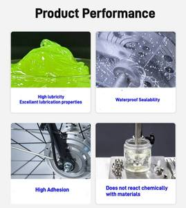 Grasa para Bicicletas Personalizada WBG, Grasa para Rodamientos Green Applesause, Lubricante para Cubo y Ejes, Elementos Lipídicos Aptos para Todas las Bicicletas - Product Image 2