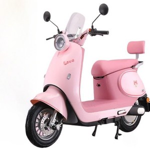 Scooter Elettrico <span class=keywords><strong>Rosa</strong></span> Carino da 60V per Donne, Ciclomotore a Lunga Autonomia per il Pendolarismo Quotidiano - Product Image 3
