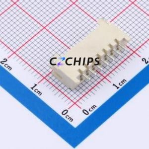 W200112K-7PW2431 Wire-to-Board Pin Header SMD,P=2mm,Horizontal Mount Connector 1x7P 2mm Horizontal Mount HY - Product Image 2