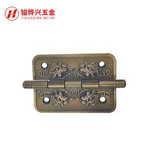 บานพับดอกบัวหิมะขนาด 2 นิ้ว ยี่ห้อ YIHUAXING METAL สำหรับเฟอร์นิเจอร์ ประตู หน้าต่าง แบบติดตั้งบนพื้นผิว สไตล์ดั้งเดิม อุปกรณ์ฮาร์ดแวร์ที่ทนทาน - Product Image 1