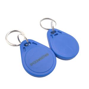 Porte-clés RFID personnalisé en usine, impression CMYK sur ABS, contrôle d'accès NFC 13,56 MHz, étiquette de clé RFID, carte RFID T5577 EM4305, étanche - Product Image 3