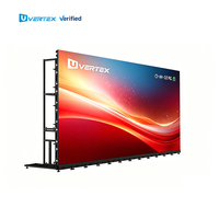 3m X 4m LED Video Duvar Paneli P2 P2.6 2.9 P3.91 Hareketli İç Mekan Kilise Dış Mekan Sahne Kiralık LED Ekran