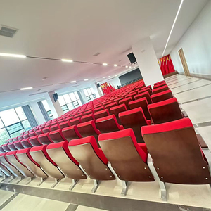Los fabricantes producen sillas plegables de <span class=keywords><strong>alta</strong></span> gama de aleación de aluminio para auditorios, salas de conferencias, aulas escolares y iglesias. - Product Image 5