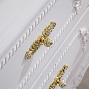 <span class=keywords><strong>Commode</strong></span> française contemporaine peinte en blanc, meubles pour la maison, pour la chambre à coucher ou l'appartement - Product Image 2