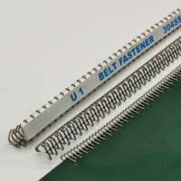 KOTENTOP Pengait Kawat Pengikat Sabuk Konveyor Model U1 Baja Tahan Karat 12''316 untuk Penyambungan dan Pengikatan Sabuk PVC PU