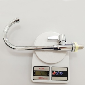 <span class=keywords><strong>Robinet</strong></span> de <span class=keywords><strong>cuisine</strong></span> monocommande en acier inoxydable 304 brossé pour évier, usage domestique, lavage de vaisselle et légumes - Product Image 6