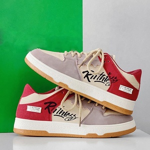 Scarpe da Uomo Trendy Blu e Rosse Y 39-44, Sneakers Casual da Passeggio e Corsa <span class=keywords><strong>a</strong></span> Profilo Basso - Product Image 3