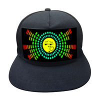 Gorra de Béisbol LED EL Personalizada de Alta Calidad con Logotipo Activado por Sonido, 2 Pilas AAA, Vida Útil de Más de 8000 Horas, Unisex, para Deportes y Fiestas