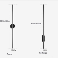 Éclairage mural nordique moderne et minimaliste à Led, lampes décoratives d'intérieur, pour chambre à coucher, salon, couloir