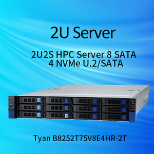 ใหม่เอี่ยม tyan 2U 2S HPC เซิร์ฟเวอร์ <span class=keywords><strong>AMD</strong></span> epyc 7002 <span class=keywords><strong>CPU</strong></span> 32 DDR4 8 SATA 4 NVMe U.2/SATA 4 PCIe 4.0สล็อต X16 2U การจัดเก็บ HPC <span class=keywords><strong>Server</strong></span> - Product Image 3
