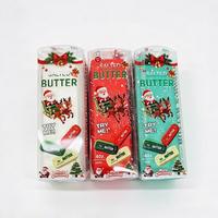 Mainan Squishy Fidget Penghilang Stres Bentuk Mentega Kecil 4oz, Tekstur Renyah, Lambat Mengembang, Promosi Natal