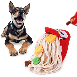 Ramen Noodle Cup Nose Work Interactive Dog <b>Plush</b> Toy <b>Plush</b> Puppy Sniffle|Snuffle|Chew|Puzzle Toy - Product Image 1