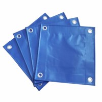 Bâche en vinyle en tissu enduit de PVC imperméable pour l'extérieur Bâche en PVC pour camion d'usine