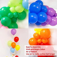Kit d'arche de guirlande de ballons arc-en-ciel multicolores, best-seller, ballons en latex multicolores, décoration de fête, mariage, anniversaire, baby shower