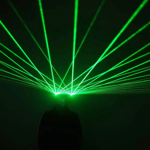 Lunettes laser LED rechargeables Lumière verte Spectacle de scène de danse DJ Club Party Performance Lunettes de spectacle Laser LED Vêtements - Product Image 5