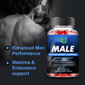 OEM ODM Male Performance Gummies Ashwagandha Zinc Suplemento de mejora natural para resistencia - Product Image 4