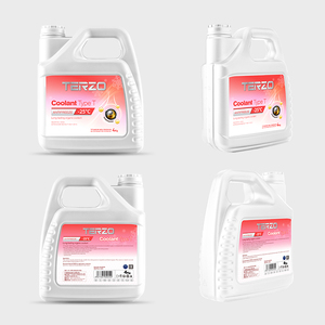 Liquide de refroidissement pour moteur TERZO, type T, rouge, -25°C, GB 29743 2023, pour radiateurs de voiture - Product Image 3