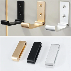 Crochets pliants muraux et de porte en alliage d'aluminium, antirouille, pour vêtements, manteaux, chapeaux, sacs et serviettes, pour cuisine et salle de bain - Product Image 4