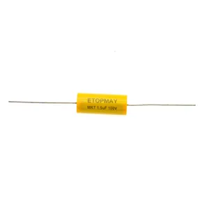 CL20 trục âm thanh metallized Polyester phim tụ <span class=keywords><strong>2.2UF</strong></span> 250V sản phẩm chất lượng tốt - Product Image 1