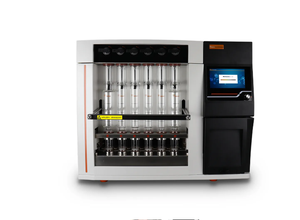 Analyseur de fibres brutes F800, analyseur de finesse des fibres, testeur de fibres semi-automatique de laboratoire - Product Image 2