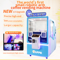 Distributeur automatique intelligent de café, grand distributeur commercial de café entièrement automatique avec lecteur de carte