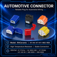 Oferta Especial: Conector de Bombilla Cerámica H1 H4 H7 H11 HB3 HB4 para Faros Delanteros, Adaptador de Cable Automotriz para Lámparas Halógenas, Soporte de Enchufe para Coche