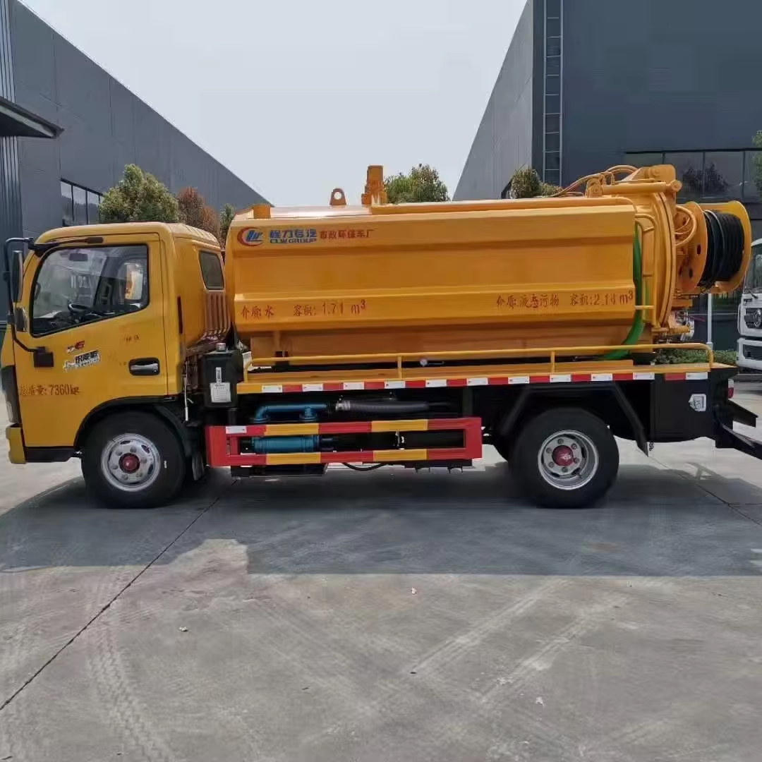 Шасси Dongfeng 8CBM вакуумного всасывания сточных вод грузовик фекальный всасывающий грузовик по низкой цене