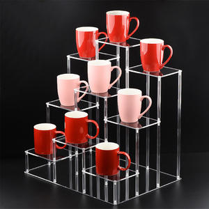 Porte-figurines <span class=keywords><strong>de</strong></span> parfum en acrylique transparent avec support <span class=keywords><strong>de</strong></span> tasse pour organisateur <span class=keywords><strong>de</strong></span> <span class=keywords><strong>maquillage</strong></span> - Product Image 4