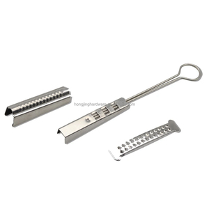 Pince de fixation en acier inoxydable de type nouveau pour câble <span class=keywords><strong>optique</strong></span>, avec corps en arc, pour câble de descente rond, vente en gros, haute qualité - Product Image 1