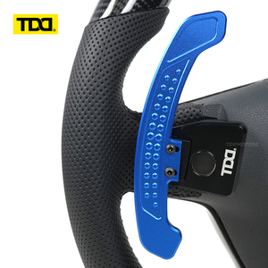 Volant en fibre de carbone TDD Premium Upgrade compatible avec Volkswagen POLO MK6 Golf 8 MK8 Tiguan L Passat Tiguan GTI R GTE GTS - Product Image 3
