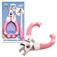 Cortauñas para Mascotas CW5028 de Gran Tamaño, Acero Inoxidable Duradero de Primera Calidad, para el Hogar y Viajes, con Lima de Uñas
