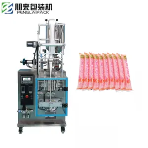 Automatic Soft Tube Bag Ice Pop Packing Stick Fruit Juice Lollipop Machine Filling Machine For Business