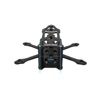 Châssis en fibre de carbone adapté au drone SMART16 pour drone FPV quadricoptère RC DIY Freesryle