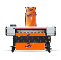 Imprimante à sublimation grand format industrielle Locor 1,8 m I3200 pour l'impression sur papier, t-shirts, rideaux, tasses