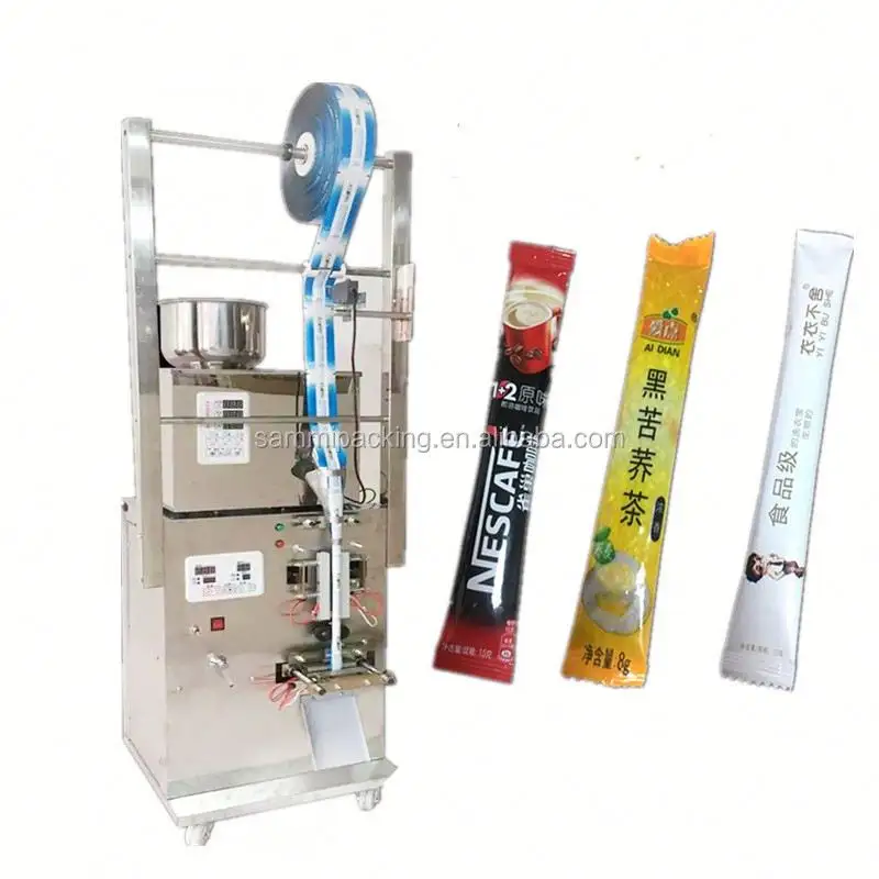 Mesin segel pengisi bentuk otomatis mesin kemasan kantung Sachet kantong vertikal/mesin kemasan kantong teh rempah-rempah