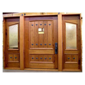 <span class=keywords><strong>Meilleur</strong></span> prix Porte d'entrée extérieure en <span class=keywords><strong>bois</strong></span> massif moderne imperméable pour appartement et hôtel - Product Image 4