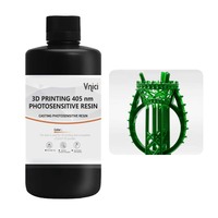 Resin Polimer Akrilik Sintetis Kemurnian Tinggi WR-JC Vnici untuk Printer 3D Perhiasan dengan Pengerasan UV, untuk SLA/DLP/MSLA, Kekerasan Shore D 58-68, seperti Lilin
