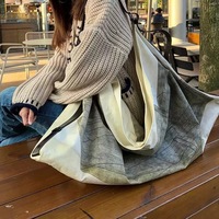 Sac fourre-tout grande capacité élégant nouvelle collection 2026, style créateur, sac à bandoulière et sac à main tendance pour le shopping et les voyages