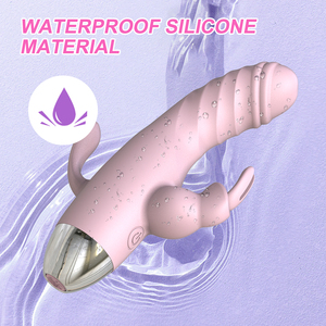 Venta al por mayor recargable empuje Vagina Jouet Sexuel <span class=keywords><strong>vibrador</strong></span> punto G estimulador del clítoris conejo consolador <span class=keywords><strong>vibrador</strong></span> femenino - Product Image 6
