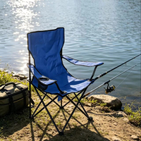 Chaise pliante moderne, durable, légère, confortable et portable pour la plage, le camping, les activités de plein air et la pêche