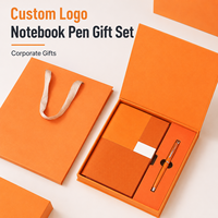 Coffret Cadeau Premium Carnet A5 et Stylo avec Logo Personnalisé – Idéal pour Événements d'Entreprise et Cadeaux Promotionnels